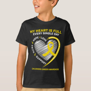 Camiseta Conciencia sobre el cáncer infantil pediátrico onc