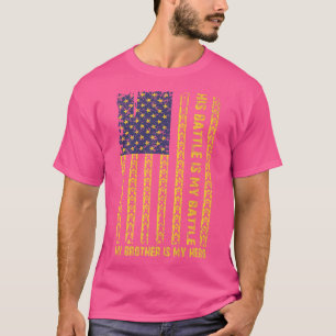 Camiseta Conciencia sobre el cáncer infantil Septiembre Mi