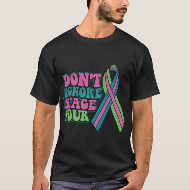 Camiseta Conciencia sobre el cáncer mamario metastásico (Anverso)