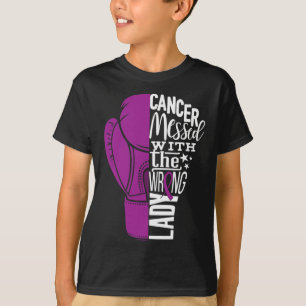 Camiseta Conciencia sobre el cáncer pancreático Boxing Glov