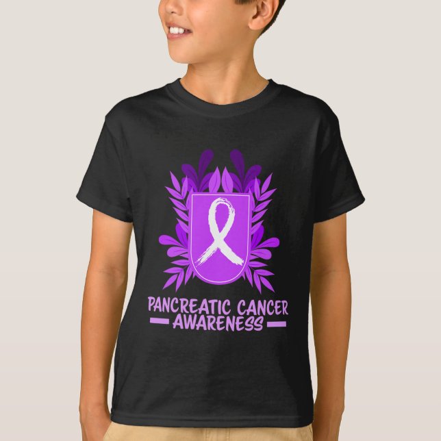 Camiseta Conciencia sobre el cáncer pancreático Mes de Cint (Anverso)