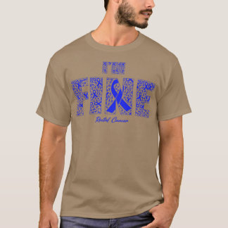 Camiseta Conciencia Sobre El Cáncer Rrectal En Esta Familia