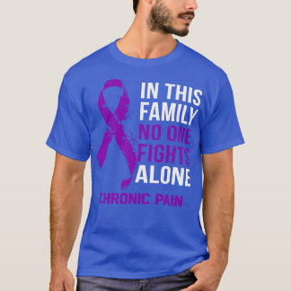 Camiseta Conciencia sobre el dolor crónico Nadie lucha solo