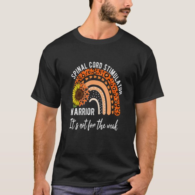 Camiseta Conciencia sobre el estimulador de la médula espin (Anverso)