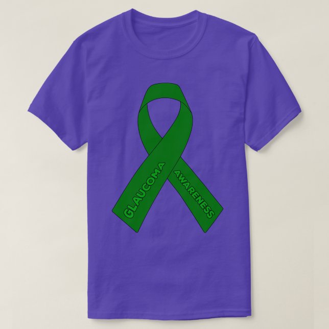 Camiseta Conciencia sobre el glaucoma (Diseño del anverso)