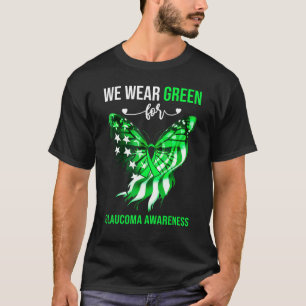 Camiseta Conciencia sobre el glaucoma 4 de julio Mariposa V