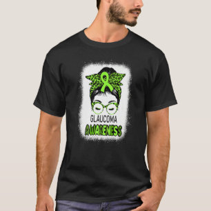 Camiseta Conciencia sobre el glaucoma desordenada mamá guer