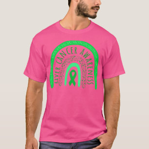 Camiseta Conciencia sobre el hígado Boho Arcoiris II