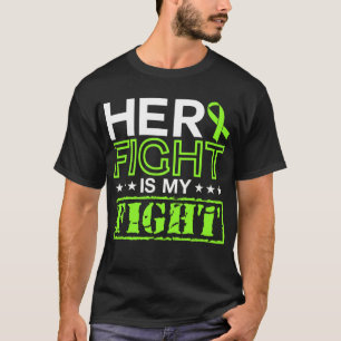 Camiseta Conciencia sobre el linfoma Su lucha es mi apoyo a
