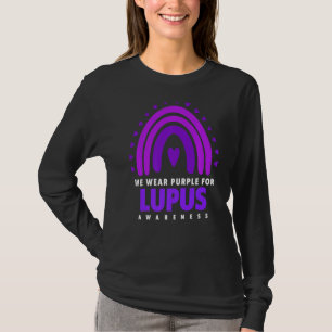 Camiseta Conciencia Sobre El Lupus Usamos Púrpura Para Lupu