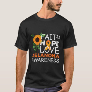 Camiseta Conciencia sobre el melanoma