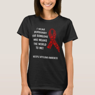 Camiseta Conciencia sobre el mieloma múltiple