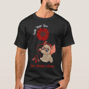 Camiseta Conciencia sobre el neuralismo Elephant Faith Hope