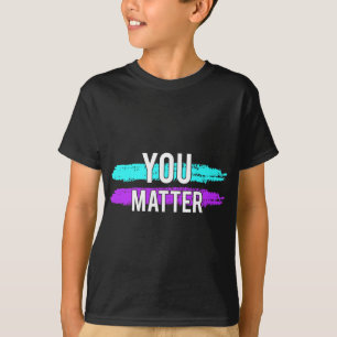 Camiseta Conciencia Sobre El Problema Del Regalo De Diseño
