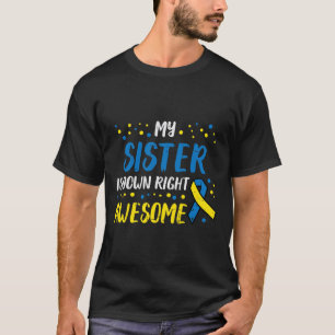 Camiseta Conciencia sobre el síndrome de Down sacudida por