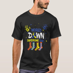 Camiseta Conciencia sobre el síndrome de Down World 21 de l