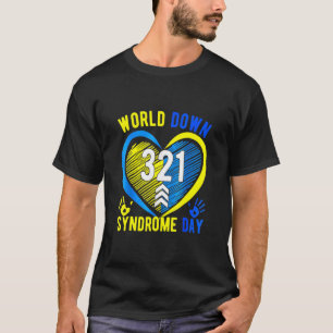 Camiseta Conciencia sobre el síndrome de Down World 21 del