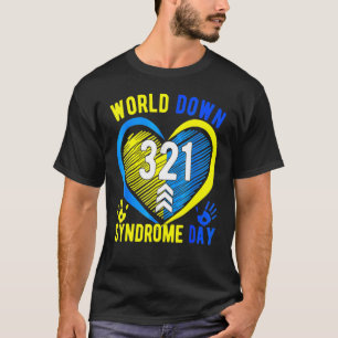 Camiseta Conciencia sobre el síndrome de Down World 21 del