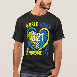 Camiseta Conciencia sobre el síndrome de Down World 21 del