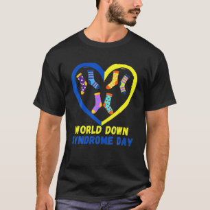 Camiseta Conciencia sobre el síndrome de Down World 21 del