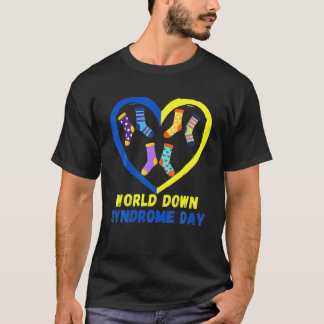 Camiseta Conciencia sobre el síndrome de Down World 21 del