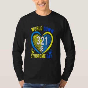 Camiseta Conciencia sobre el síndrome de Down World 21 del