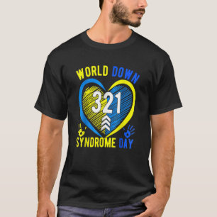 Camiseta Conciencia sobre el síndrome de Down World 21 del