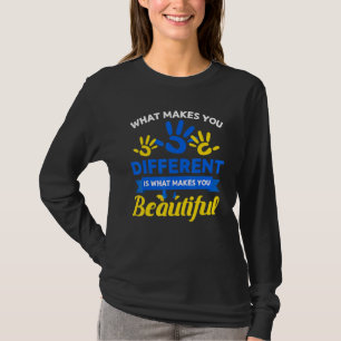 Camiseta Conciencia sobre el síndrome de Down World 21 del