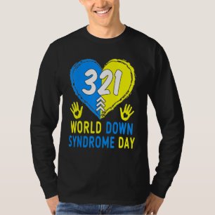 Camiseta Conciencia sobre el síndrome de Down World 21 del