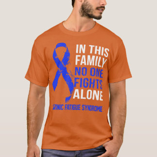 Camiseta Conciencia sobre el síndrome de fatiga crónica nad