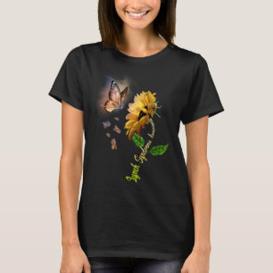 Camiseta Conciencia sobre el síndrome de linfoma de girasol