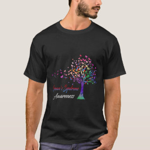 Camiseta Conciencia sobre el síndrome de Noonan en la cinta