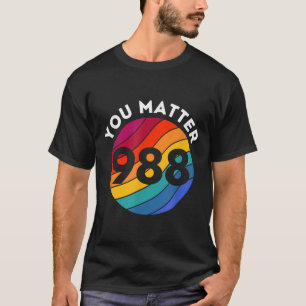 Camiseta Conciencia sobre el suicidio - 988 Camisas - Preve