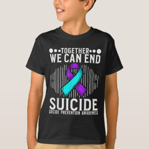 Camiseta Conciencia sobre el Suicidio Apoyo Conciencia sobr