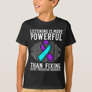 Camiseta Conciencia sobre el Suicidio Apoyo Conciencia sobr