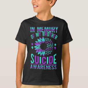 Camiseta Conciencia sobre el suicidio Prevención del suicid