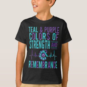 Camiseta Conciencia sobre el suicidio Prevención del suicid
