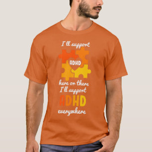 Camiseta Conciencia sobre el TDAH 24