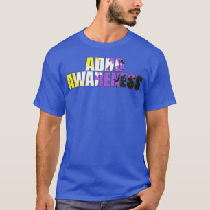 Camiseta Conciencia sobre el TDAH no binario