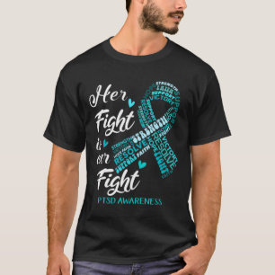 Camiseta Conciencia sobre el TEPT Su lucha es nuestra lucha