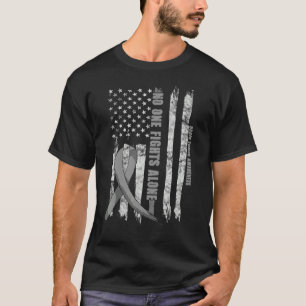 Camiseta Conciencia sobre el tumor cerebral Glioblastoma Ri