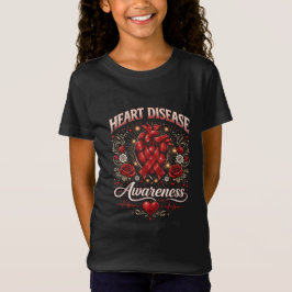 Camiseta Conciencia sobre enfermedades cardíacas