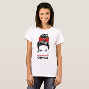 Camiseta Conciencia sobre enfermedades cardíacas