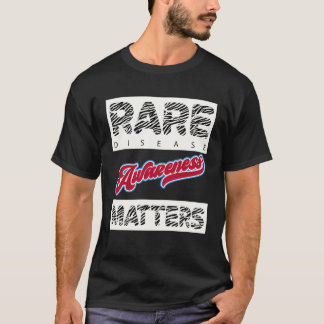 Camiseta Conciencia sobre Enfermedades Raras con Estampado 