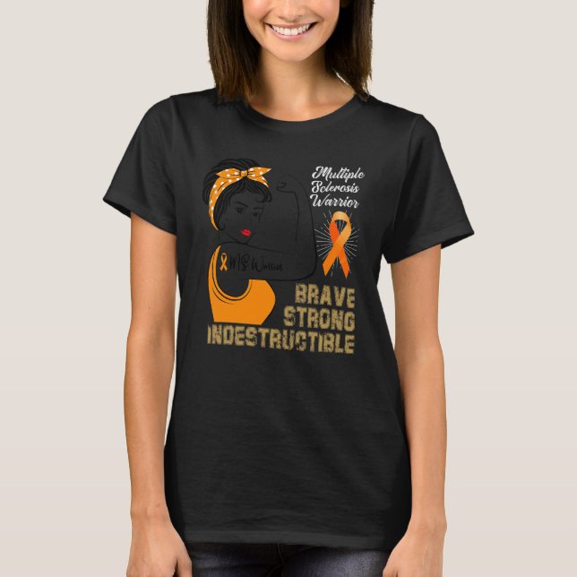 Camiseta Conciencia sobre Esclerosis Múltiple Esclerosis Mú (Anverso)