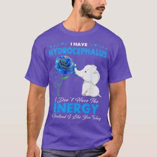 Camiseta Conciencia sobre hidrocefalia No tengo energía