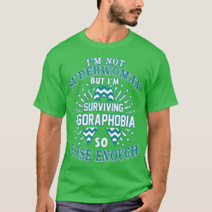Camiseta Conciencia Sobre La Agorafobia No Soy Supermujer S