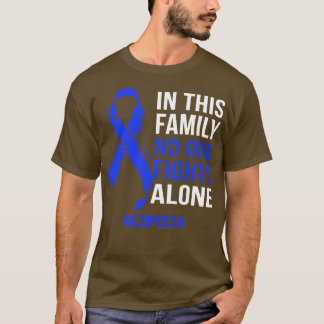 Camiseta Conciencia sobre la alopecia Nadie lucha solo por 