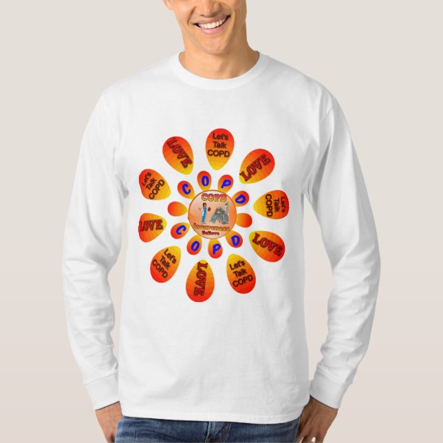 CAMISETA CONCIENCIA SOBRE LA COPD (Anverso)