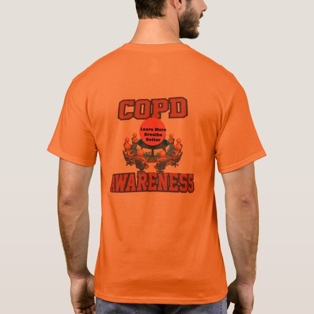 CAMISETA CONCIENCIA SOBRE LA COPD 2020 (Reverso)